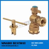 Brass Ball Valve with Lock