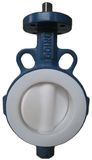 PTFE Lined Wafer Butterfly Valve Manufacturer