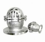 Stainless Steel Flange End Foot Valve