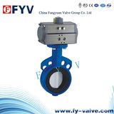 Pneumatic Wafer Type Butterfly Valve