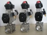 Ceramic Valves with Pnuematic Actuator Series