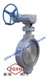 Metal Hard Sealed Wafer Type Eccentric Butterfly Valve