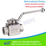 Hydraulic G3/8 High Pressure Ball Valve with G Thread