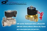 2-Way Diaphragm Solenoid Valve for Water Steam Oil