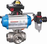 Pneumatic Threaded Ball Valve