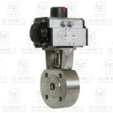 Pneumatic Wafer Type Ball Valve (SQ672F)