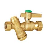 Brass Strainer Ball Valve with Union (SSF-80020)