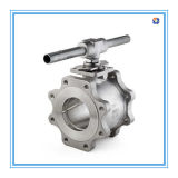 Exhaust Stainless Steel Wafer Type Butterfly Valve