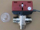 CE Approval Thermostatic Three Way Brass Motorized Valve (CKF3325T-05)