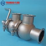 High Precision Sanitary Manual/Pneumatic Reversal Valve