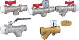 (Magnetic locking/Temperature measuring) Filter Ball Valves