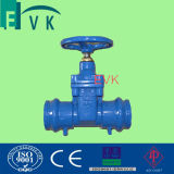 DIN Cast Iron Resilient Seated Socket End Gate Valve