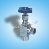 Angle Type Threaded Needle Valve (J14)