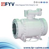 API 6D 3pieces Full Bore Trunnion Mounted Ball Valve