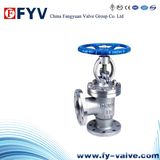 DIN Cast Steel Angle Type Globe Valve