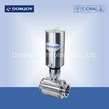 Pneumatic Clamp Direct Way Ball Valve