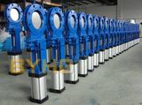 API Pneumatic Wafer Type Knife Gate Valve