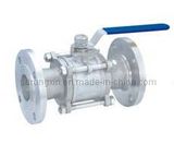 3PC Stainless Steel Flanged End Ball Valve