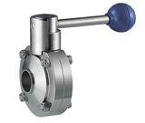 Stainless Steel Sanitary Butt-Welded Butterfly Valve