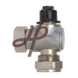 Brass Angle Ball Valve with Plastic Handle