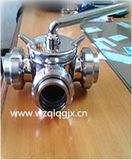 Stainless Steel Dairy Plug Valve with Union