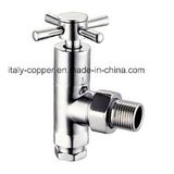 CE Certified Chromed Brass Radiator Valve (AV3090)