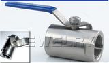 Stainless Steel Sanitary 1PC Type Ball Valve