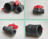 Plastic Compact Ball Valve (PVC NPT/BSPT/JIS/BS/ANSI/DIN)