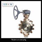 12 Inch 150 -300 Lb C95800 Three- Eccentric Hard Seal Butterfly Valve