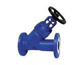 DIN Cast Steel Y-Type Bellows Seal Globe Valve