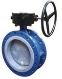 Worm Gear Flange Soft Sealing Butterfly Valve