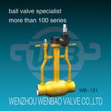 Steel 20 Underground Fully Welded Natural Gas Ball Valve