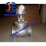 Bevel Gear ANSI 150lb Wcb Globe Valve