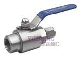 2PC High Pressure Ball Valve with CE Certificate