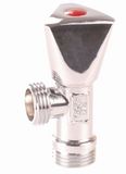 Brass Triangle Chromed Angle Valve (YED-A2043)