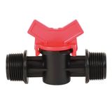 Plastic Male Thread Mini Valve for Water Pipe & Tube