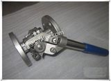 150lb Stainless Steel Dead Man Handle Self Closing Ball Valve