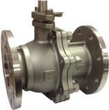 2PC Stainless Steel Flanged Ball Valve