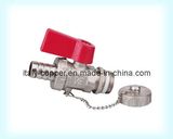 Nickel Plated Brass Drain Ball Valve (AV1050)