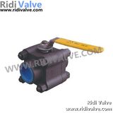 API 608 / BS 5351 3 Piece Forged Steel Ball Valve