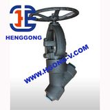 1500lb Y Type Pressure Seal Forged Globe Valve