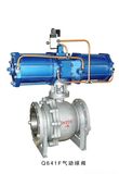 Pneumatic Control 1.6MPa Flanged Ball Valve