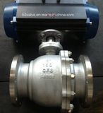 Pneumatic Actuator Operated Ball Valve