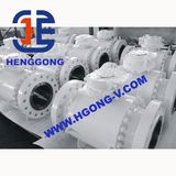 API607 Worm Gear Fire Safe Forged Ball Valve