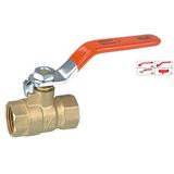 Brass Ball Valve (BV-1018) with Steel Handle