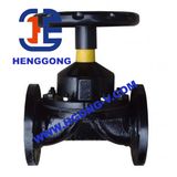 Cast Iron/Ductial Iron Weir Diaphragm Valve