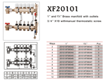 Floor Heating Manifold (XF20101)