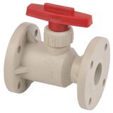 Pph Flange Ball Valve