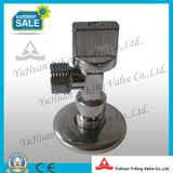 Brass Angle Valve with Plastic Handle (YD-5014)