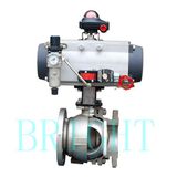 Hb2510 Pneumatic O Type Soft-Seal Ball Valve